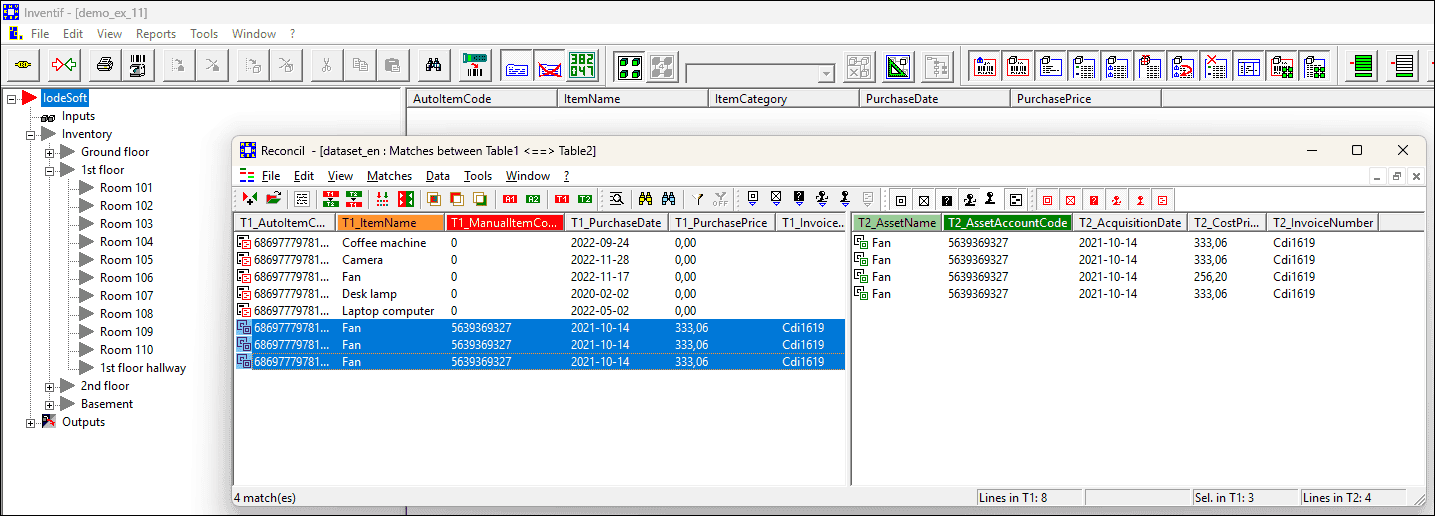 Inventif v.11 software for our customers with an earlier version
