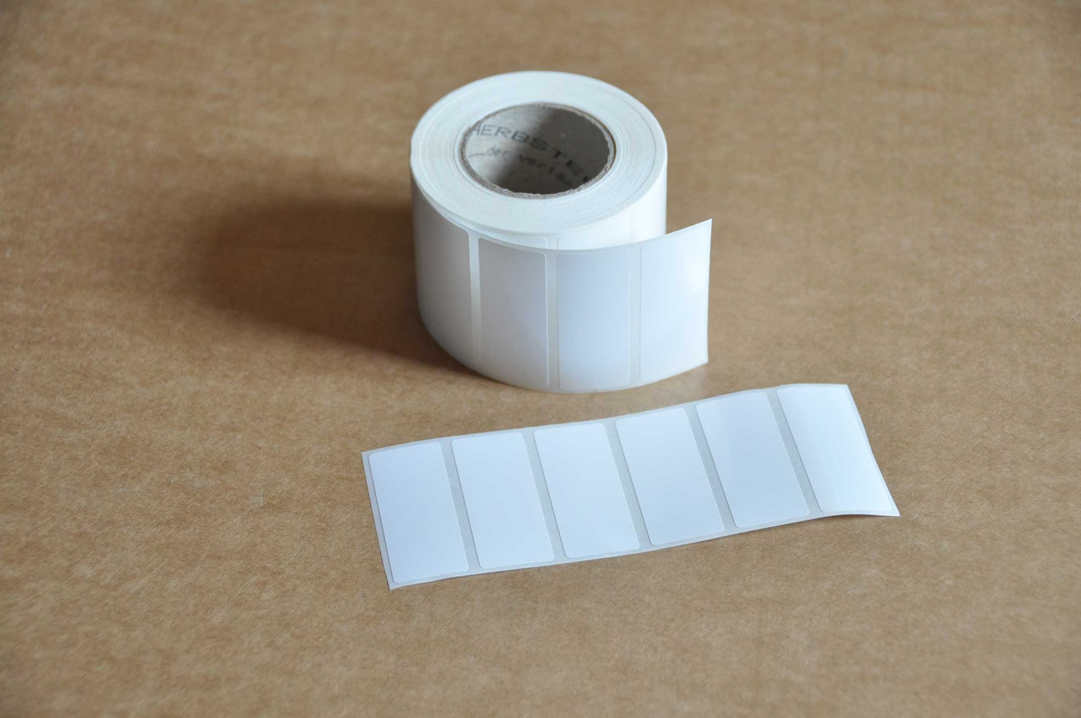 Etiquettes standard en rouleau pour imprimante à étiquettes
